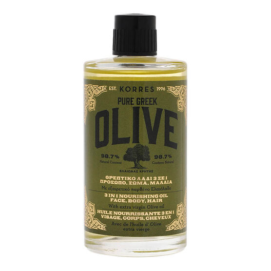 &Oacute;leo de Oliva 3 em 1 S&eacute;rum Korres